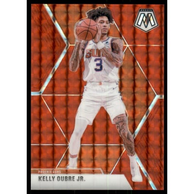2019-20 Panini Mosaic Mosaic Choice Red Fusion #148 Kelly Oubre Jr.