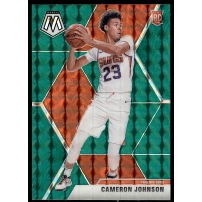 2019-20 Panini Mosaic Mosaic Green #203 Cameron Johnson