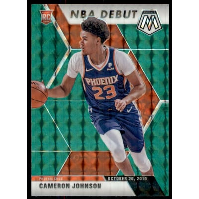 2019-20 Panini Mosaic Mosaic Green #265 Cameron Johnson