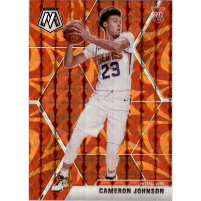 2019-20 Panini Mosaic Mosaic Orange Reactive #203 Cameron Johnson