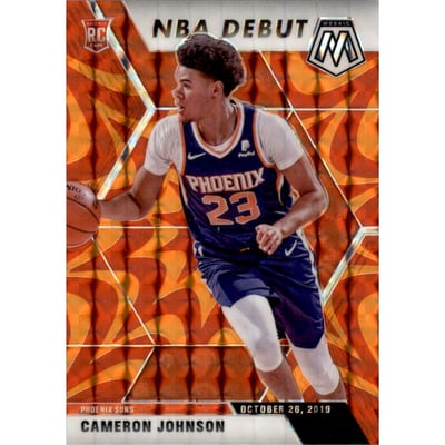 2019-20 Panini Mosaic Mosaic Orange Reactive #265 Cameron Johnson