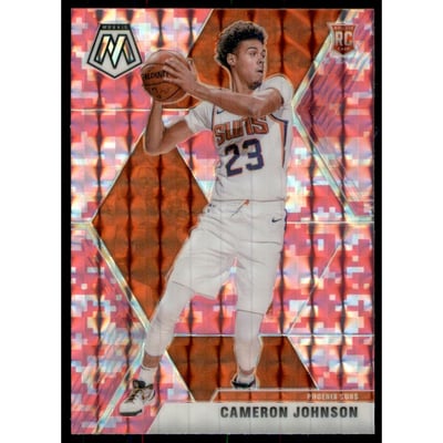 2019-20 Panini Mosaic Mosaic Pink Camo #203 Cameron Johnson