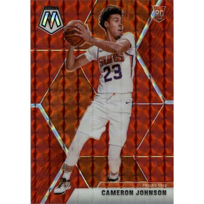 2019-20 Panini Mosaic Mosaic Red #203 Cameron Johnson