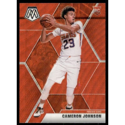 2019-20 Panini Mosaic Mosaic Red Wave #203 Cameron Johnson