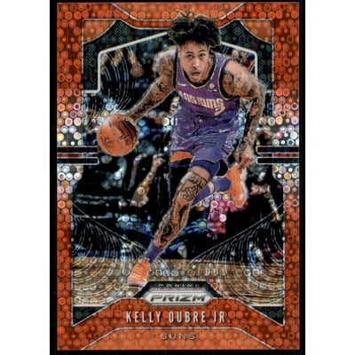 2019-20 Panini Prizm Prizms Fast Break Red #108 Kelly Oubre Jr.
