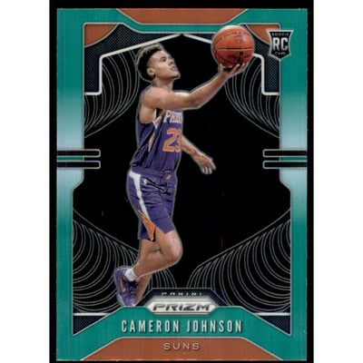 2019-20 Panini Prizm Prizms Green #257 Cameron Johnson