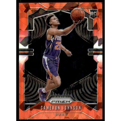 2019-20 Panini Prizm Prizms Red Ice #257 Cameron Johnson