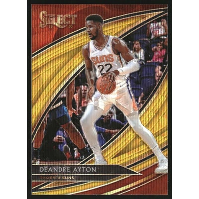 2019-20 Select Prizms Gold Wave #224 Deandre Ayton