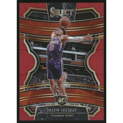 2019-20 Select Prizms Red #82 Jalen Lecque