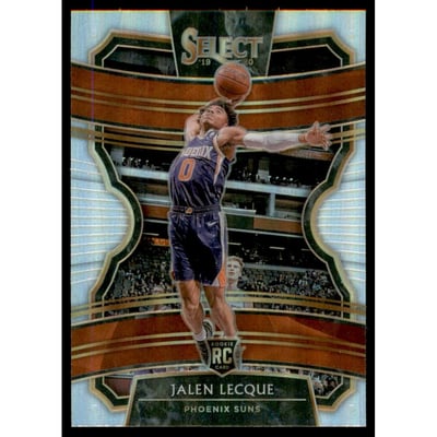 2019-20 Select Prizms Silver #82 Jalen Lecque