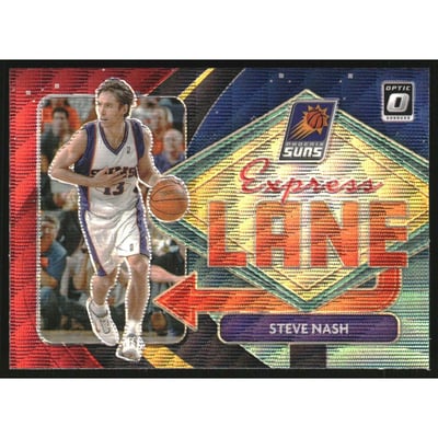 2020-21 Donruss Optic Express Lane Red Wave #20 Steve Nash