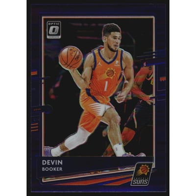 2020-21 Donruss Optic Purple #122 Devin Booker