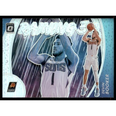 2020-21 Donruss Optic Raining 3s Holo #11 Devin Booker