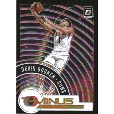2020-21 Donruss Optic T-Minus 3 2 1 Holo #12 Devin Booker
