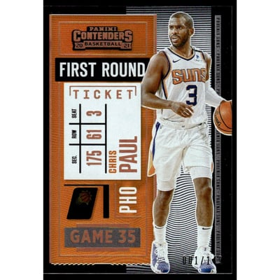 2020-21 Panini Contenders First Round Ticket #26 Chris Paul