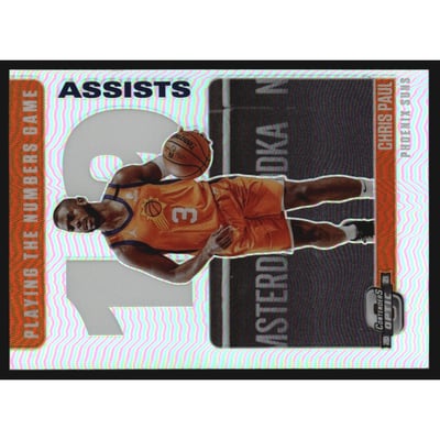 2020-21 Panini Contenders Optic Playing the Numbers Game #23 Chris Paul