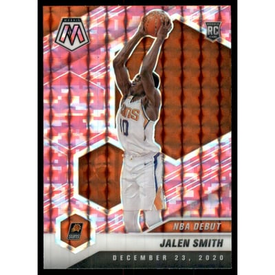 2020-21 Panini Mosaic Mosaic Camo Pink #275 Jalen Smith