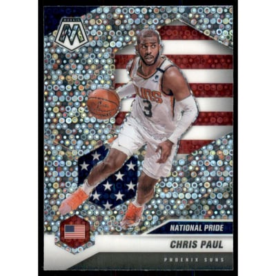 2020-21 Panini Mosaic Mosaic Fast Break Silver #251 Chris Paul