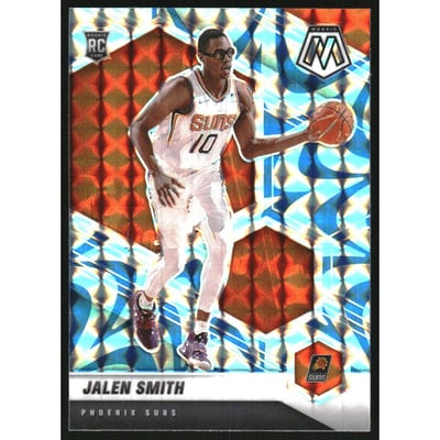 2020-21 Panini Mosaic Mosaic Reactive Blue #228 Jalen Smith
