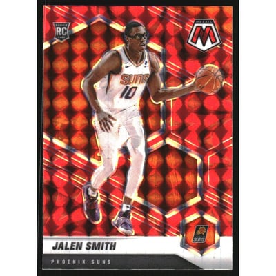 2020-21 Panini Mosaic Mosaic Reactive Red #228 Jalen Smith