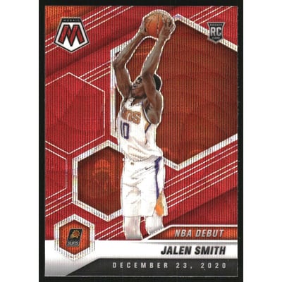 2020-21 Panini Mosaic Mosaic Red Wave #275 Jalen Smith