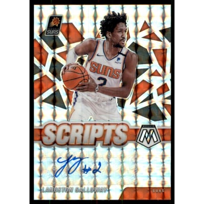 2020-21 Panini Mosaic Scripts #58 Langston Galloway
