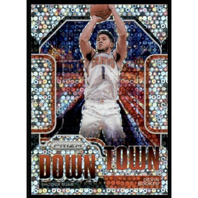 2020-21 Panini Prizm Downtown Bound Fast Break #7 Devin Booker