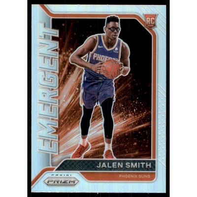 2020-21 Panini Prizm Emergent Prizms Silver #9 Jalen Smith