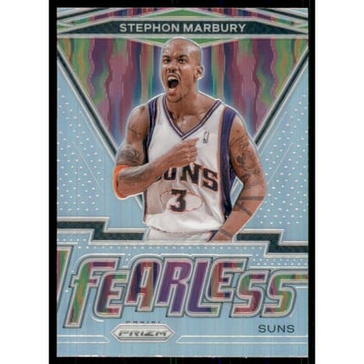 2020-21 Panini Prizm Fearless Prizms Silver #1 Stephon Marbury