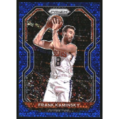 2020-21 Panini Prizm Prizms Fast Break Blue #59 Frank Kaminsky
