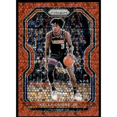2020-21 Panini Prizm Prizms Fast Break Red #208 Kelly Oubre Jr.