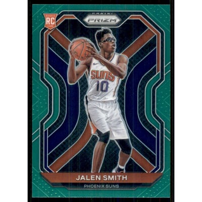 2020-21 Panini Prizm Prizms Green #300 Jalen Smith