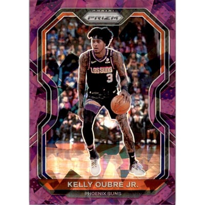 2020-21 Panini Prizm Prizms Purple Ice #208 Kelly Oubre Jr.