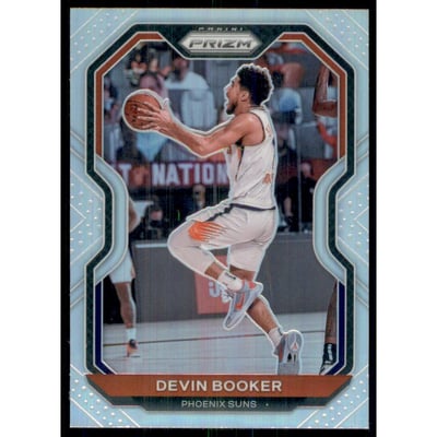 2020-21 Panini Prizm Prizms Silver #214 Devin Booker