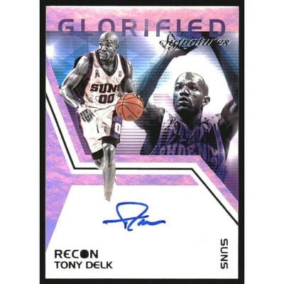 2020-21 Panini Recon Glorified Signatures #7 Tony Delk