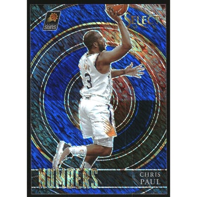 2020-21 Select Numbers Prizms Blue #20 Chris Paul