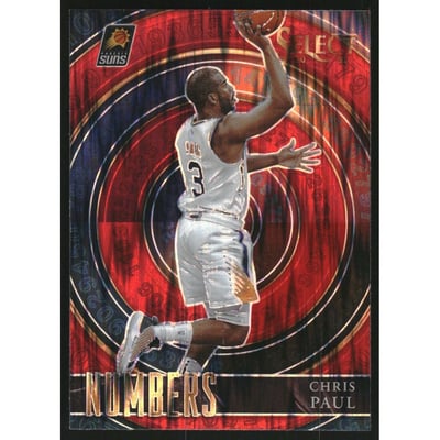 2020-21 Select Numbers Prizms Red #20 Chris Paul