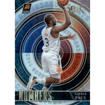 2020-21 Select Numbers Prizms Silver #20 Chris Paul