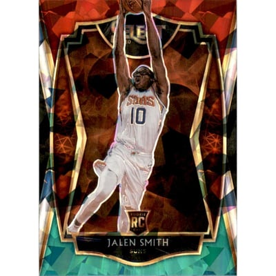 2020-21 Select Prizms Red White Green Ice #188 Jalen Smith