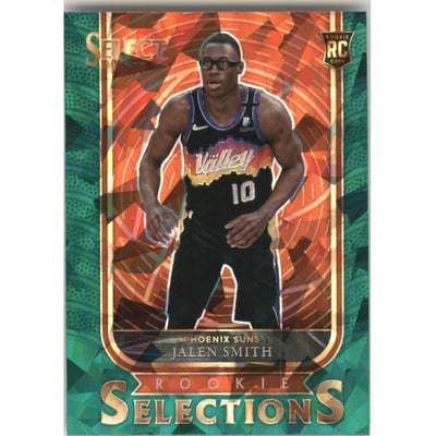 2020-21 Select Rookie Selections Prizms Green #9 Jalen Smith