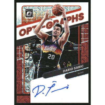 2021-22 Donruss Optic Opti-Graphs Choice #11 Dario Saric