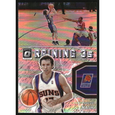 2021-22 Donruss Optic Raining 3s Holo #16 Steve Nash