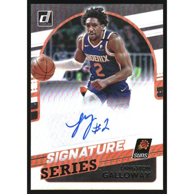 2021-22 Donruss Signature Series #1 Langston Galloway