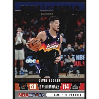 2021-22 Hoops Road to the Finals #68 Devin Booker/499