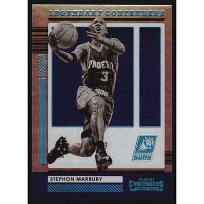 2021-22 Panini Contenders Legendary Contenders #17 Stephon Marbury