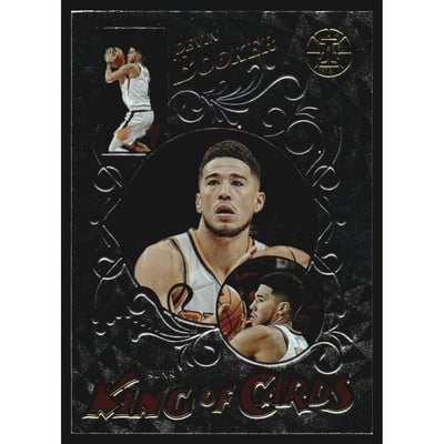 2021-22 Panini Illusions King of Cards #19 Devin Booker