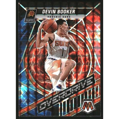 2021-22 Panini Mosaic Overdrive #21 Devin Booker
