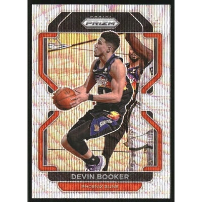 2021-22 Panini Prizm Prizms Factory Set Silver Wave #203 Devin Booker