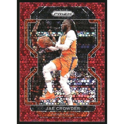 2021-22 Panini Prizm Prizms Fast Break Red #59 Jae Crowder