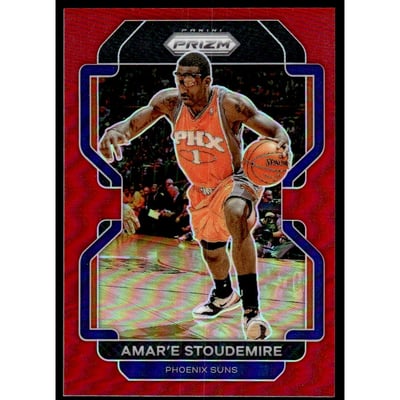 2021-22 Panini Prizm Prizms Red #262 Amar'e Stoudemire